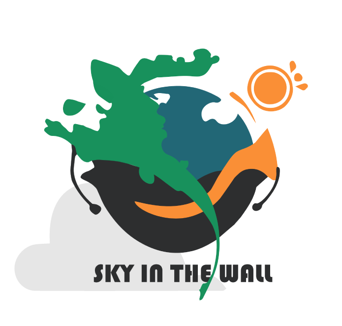 sky in the wall logo