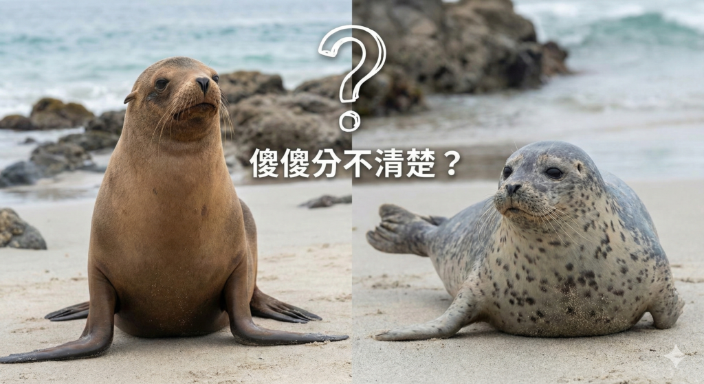 海獅海豹傻傻分不清楚